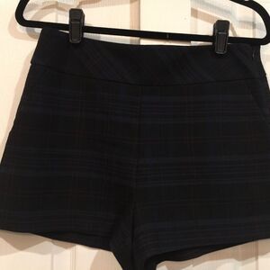 NWT Forever 21 Windowpane Plaid Shorts Sz L (1023)